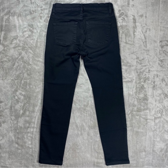 J CREW toothpick Toothpick Black Jean sz 26 Petite 9" Mid-Rise Ankle Skinny - Picture 5 of 14